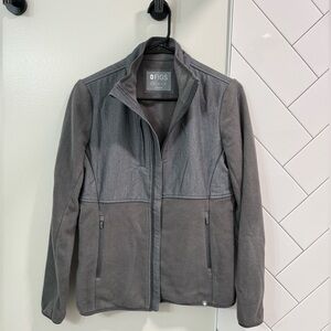Figs Women's Grey 251 Performance Fleece - XS / Grey/Graphite